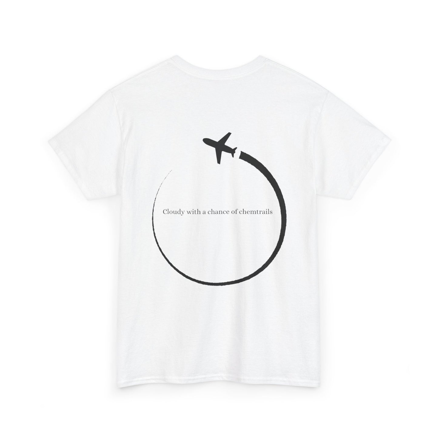 Men's Cloudy with a Chance of Chemtrails Tee